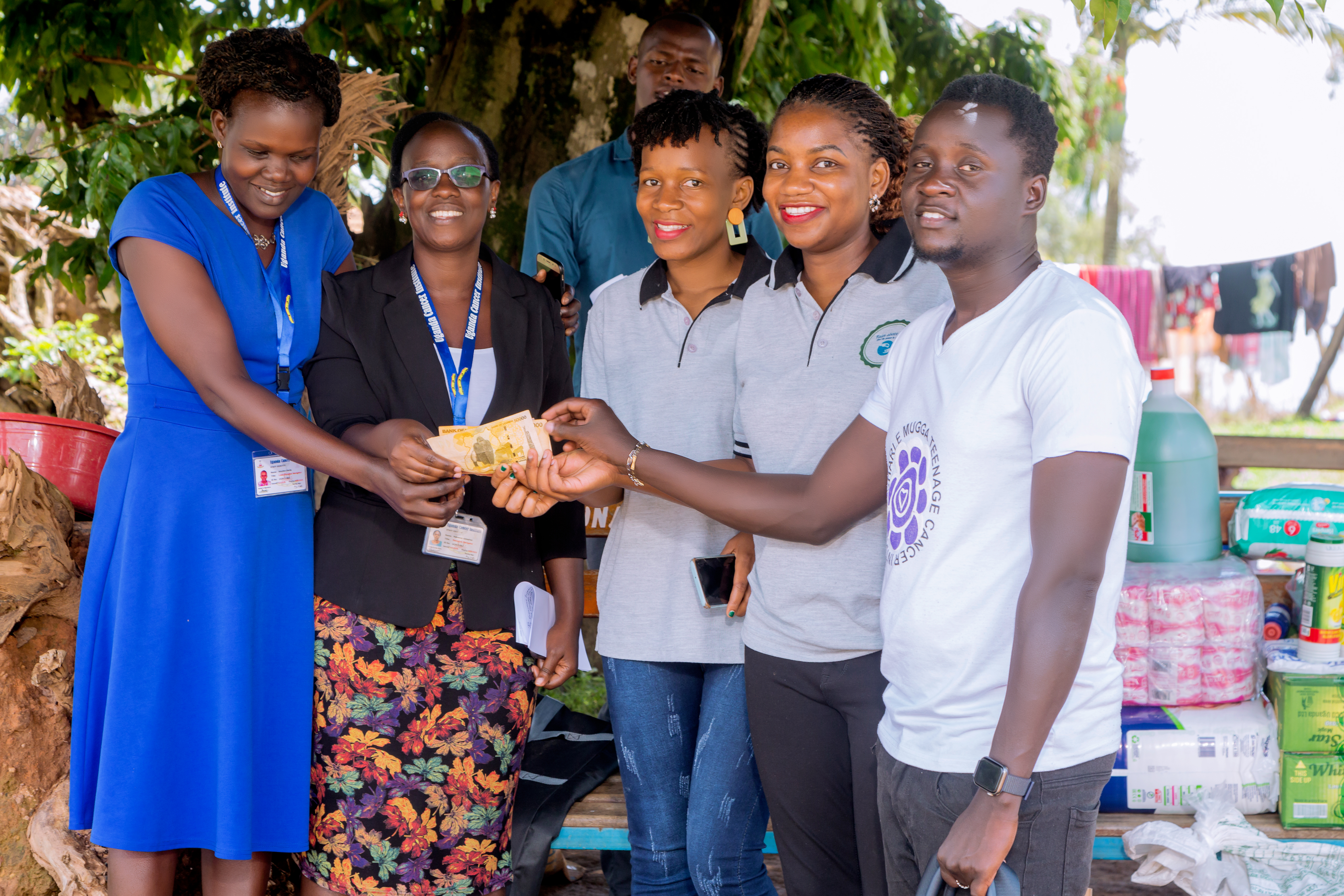 Items we got from our fundraising dinner going towards food support cause for patients at Uganda Cancer Institute Mulago photo